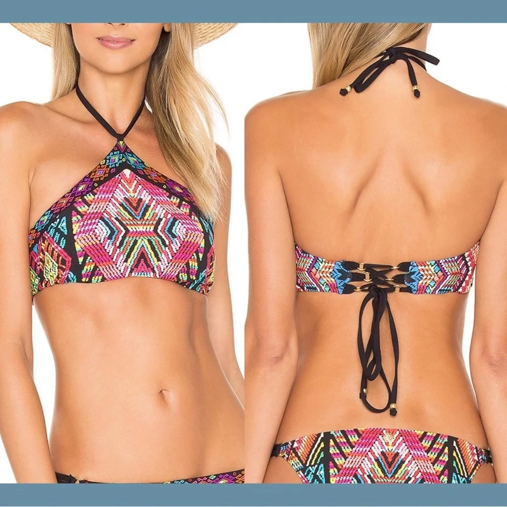 Nanette Lepore Mayan mosaic swimsuit